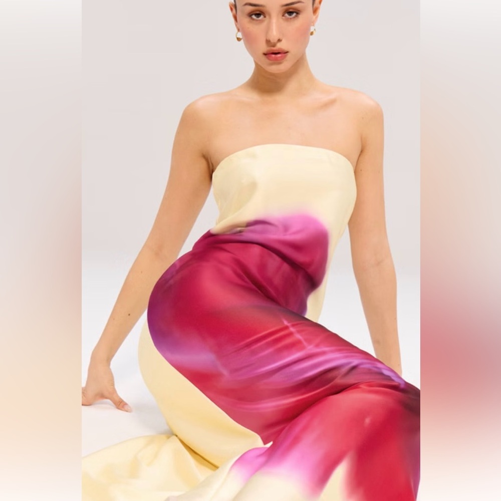 The A&F strapless Julia Dress